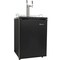 Edgestar 24 Inch Wide Freestanding Double Tap Kegerator with Digital Display KC3000TWIN - alternate 1